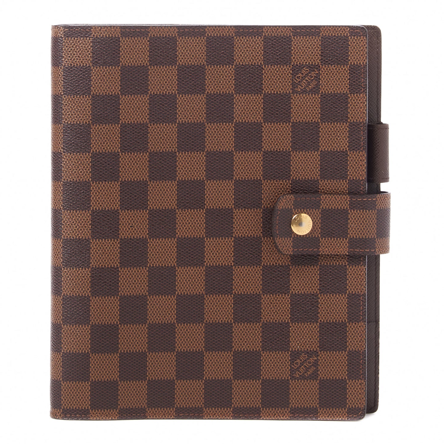 Damier Ebene Large Ring Agenda Cover