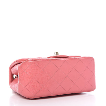 Chanel Caviar Quilted Mini Square Flap Pink 4 of 11