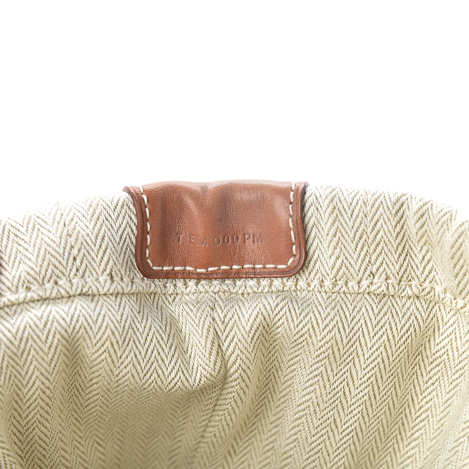 Hermes Canvas Barenia Fourbi 20 PM Pouch Naturel Fauve 7 of 10