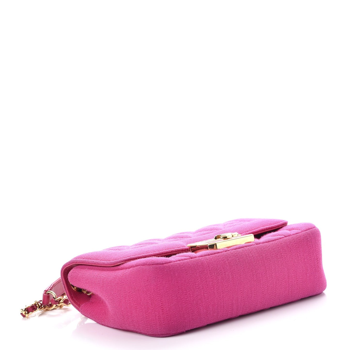 Jersey Quilted Mini Chic With Me Flap Pink