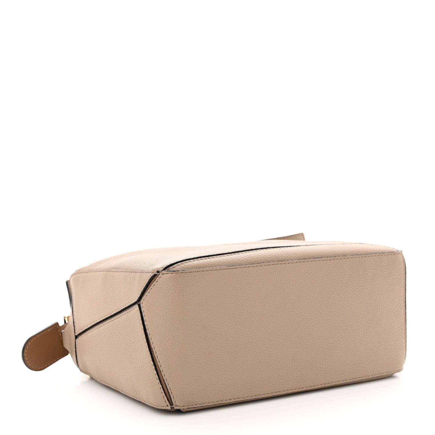 Loewe Grained Calfskin Small Puzzle Bag Sand Mink 4 of 11