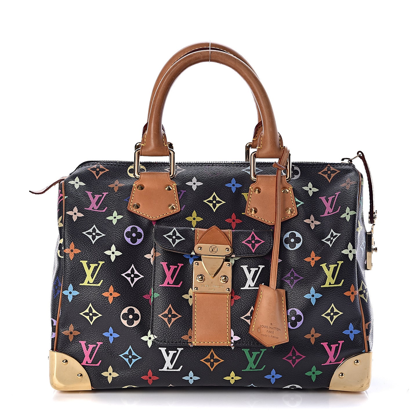 Monogram Multicolor Speedy 30 Black