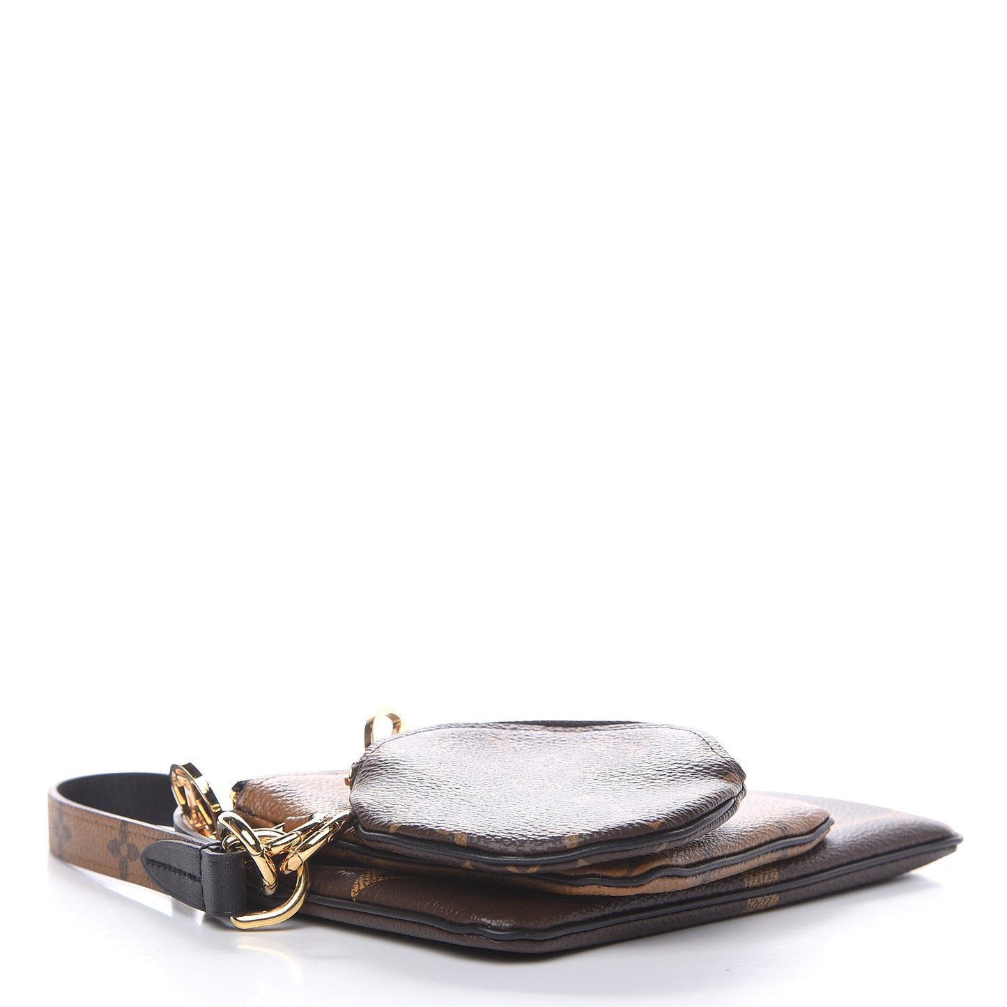 Reverse Monogram Giant Trio Pouch