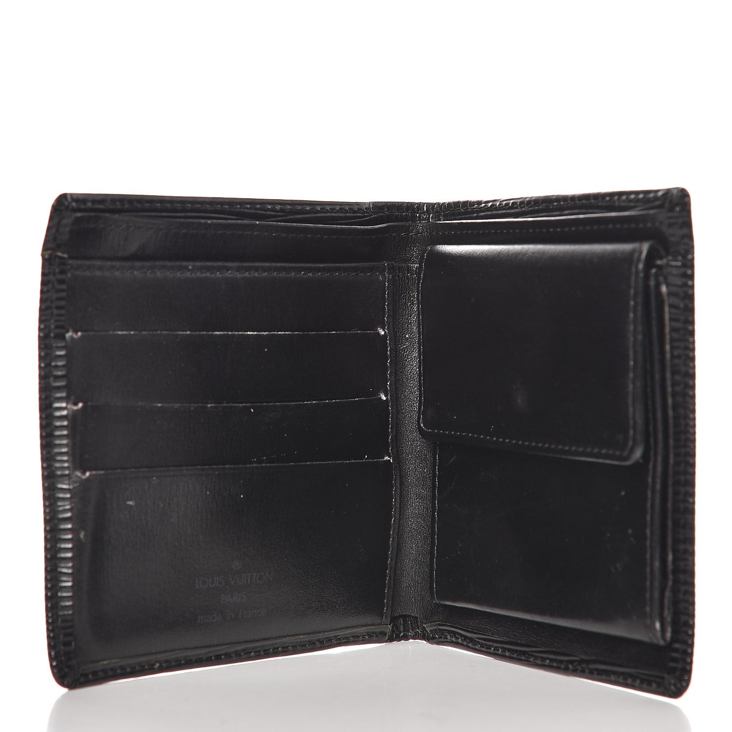 Louis Vuitton Epi Marco Wallet Black 5 of 9