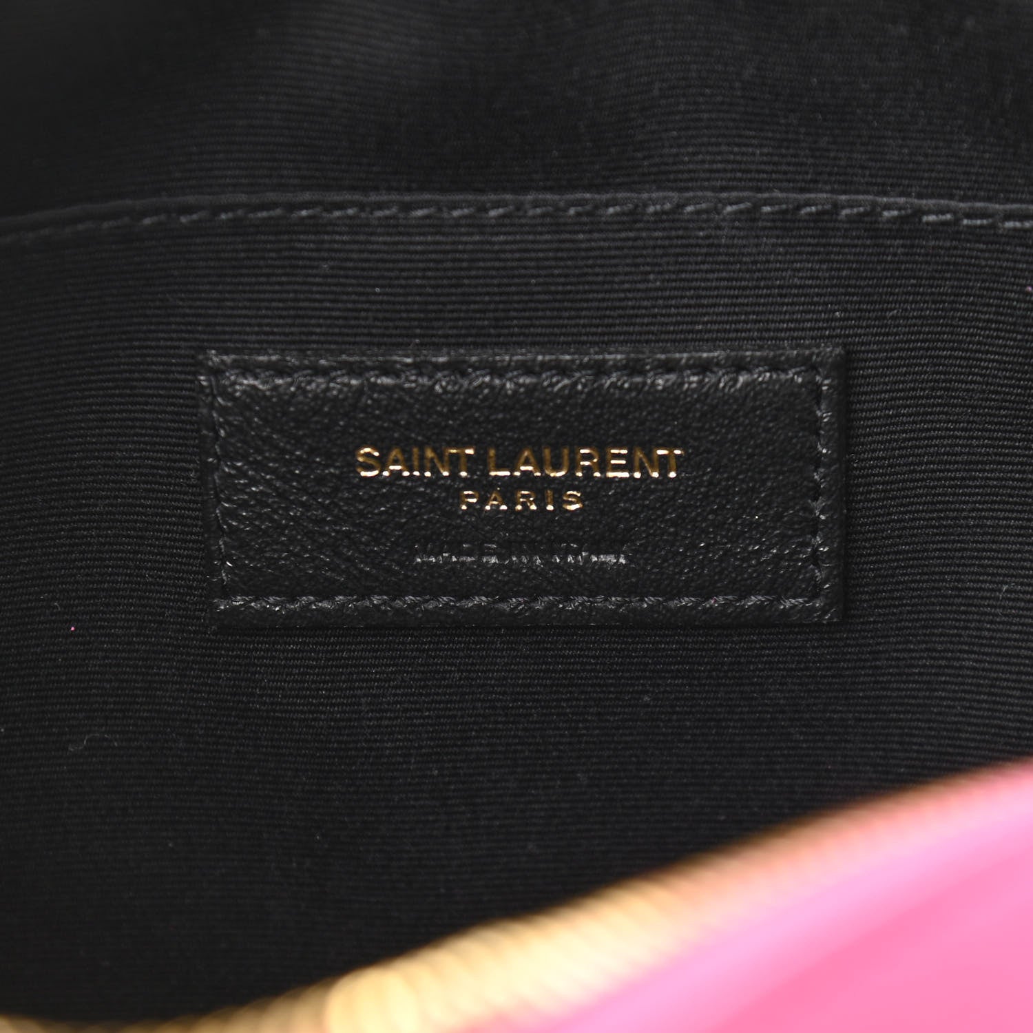Saint Laurent Suede Matelasse Monogram Lou Camera Bag Rose 6 of 11