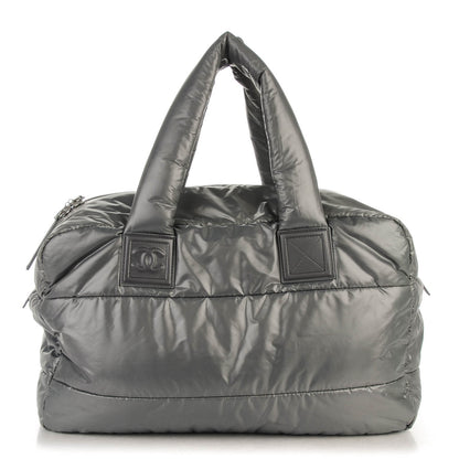Chanel Nylon Coco Cocoon Medium Reversible Tote Grey 1 of 7