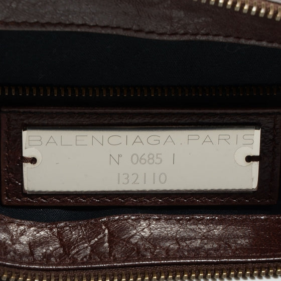 Balenciaga Agneau Work Cigare Fonce 7 of 12