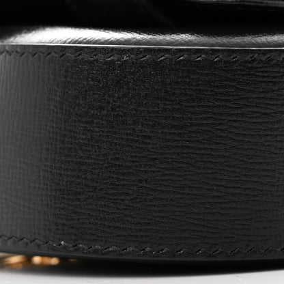 Gucci Azalea Calfskin Crystal Horsebit 1955 Belt Bag Black 8 of 10