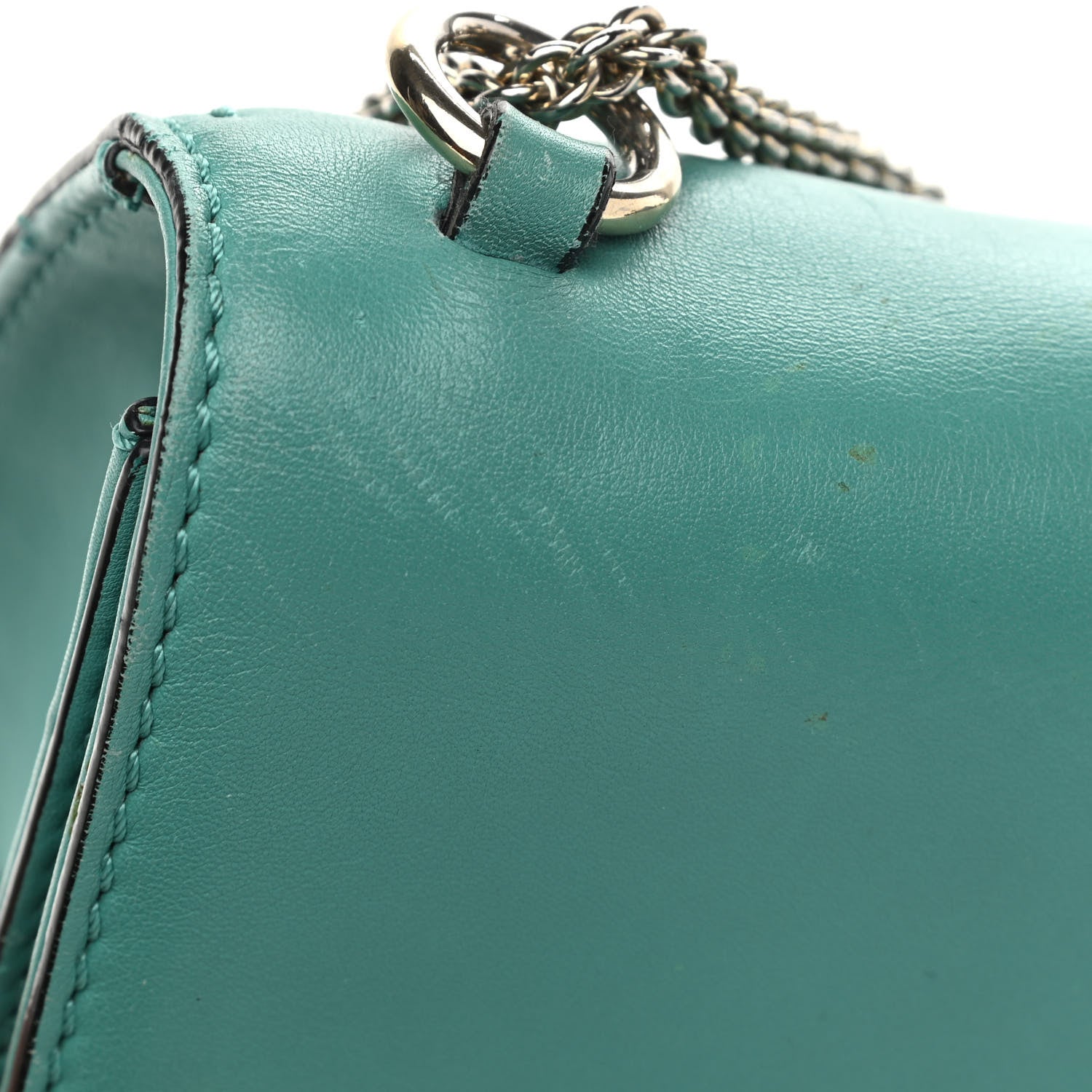 Valentino Garavani Vitello Medium Glam Lock Rockstud Flap Colibri 13 of 13