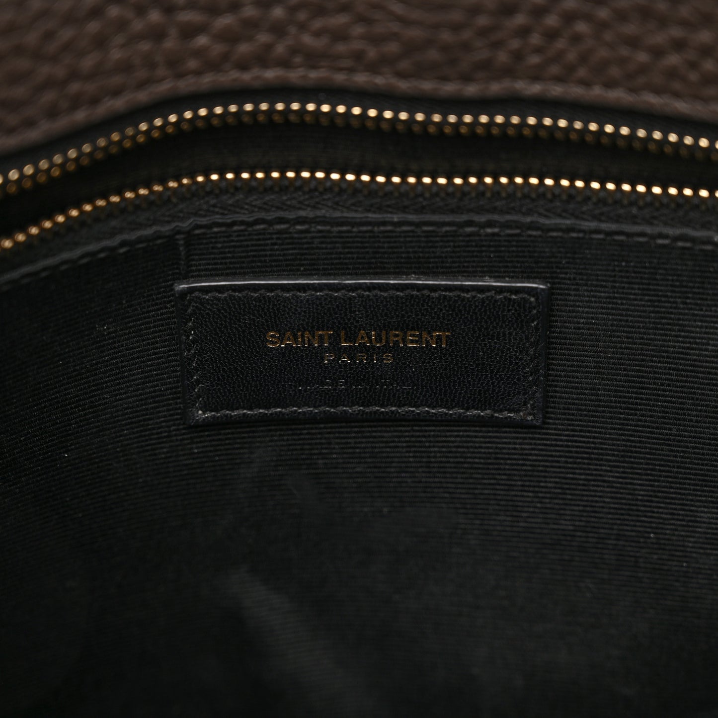 Grained Calfskin Small Sac De Jour Fog