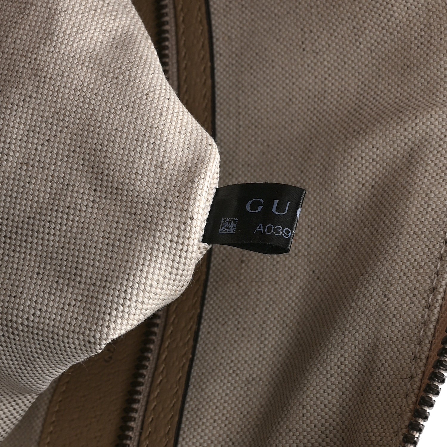 Gucci GG Supreme Monogram Textured Dollar Calfskin Web Medium Savoy Duffle Bag Beige Mystic White Oatmeal 7 of 10