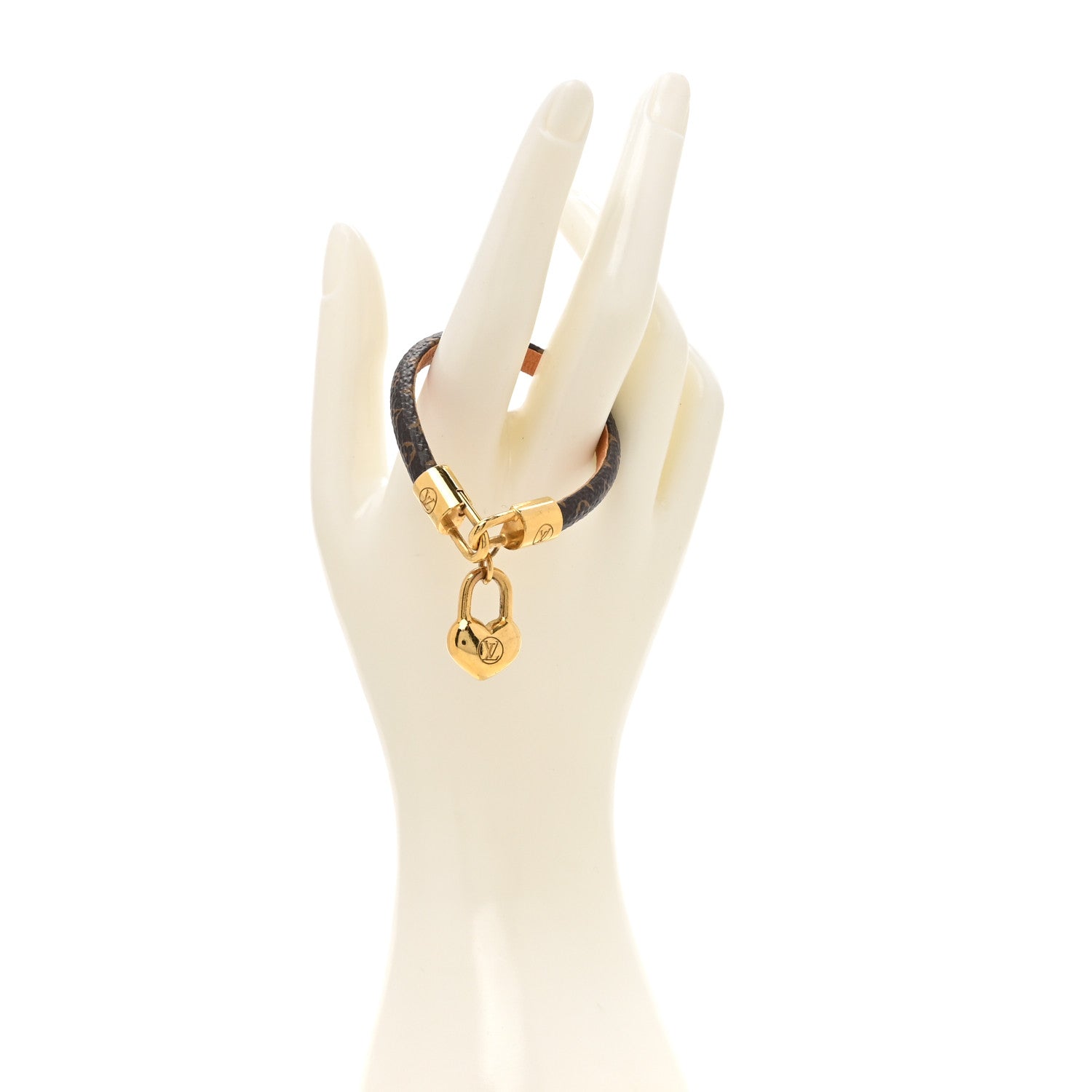 Louis Vuitton Monogram Crazy In Lock Bracelet 17 2 of 7