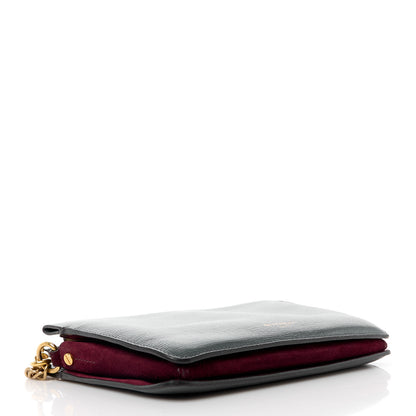 Givenchy Sugar Goatskin Cross 3 Crossbody Bag Dark Grey 4 of 12