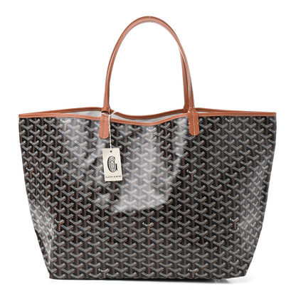 Goyard Goyardine Saint Louis GM Black Gold 3 of 10