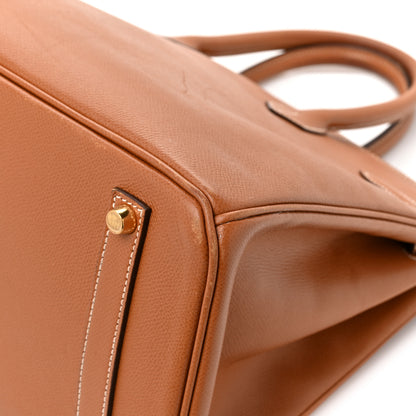 Hermes Courchevel Birkin 35 Gold 11 of 21