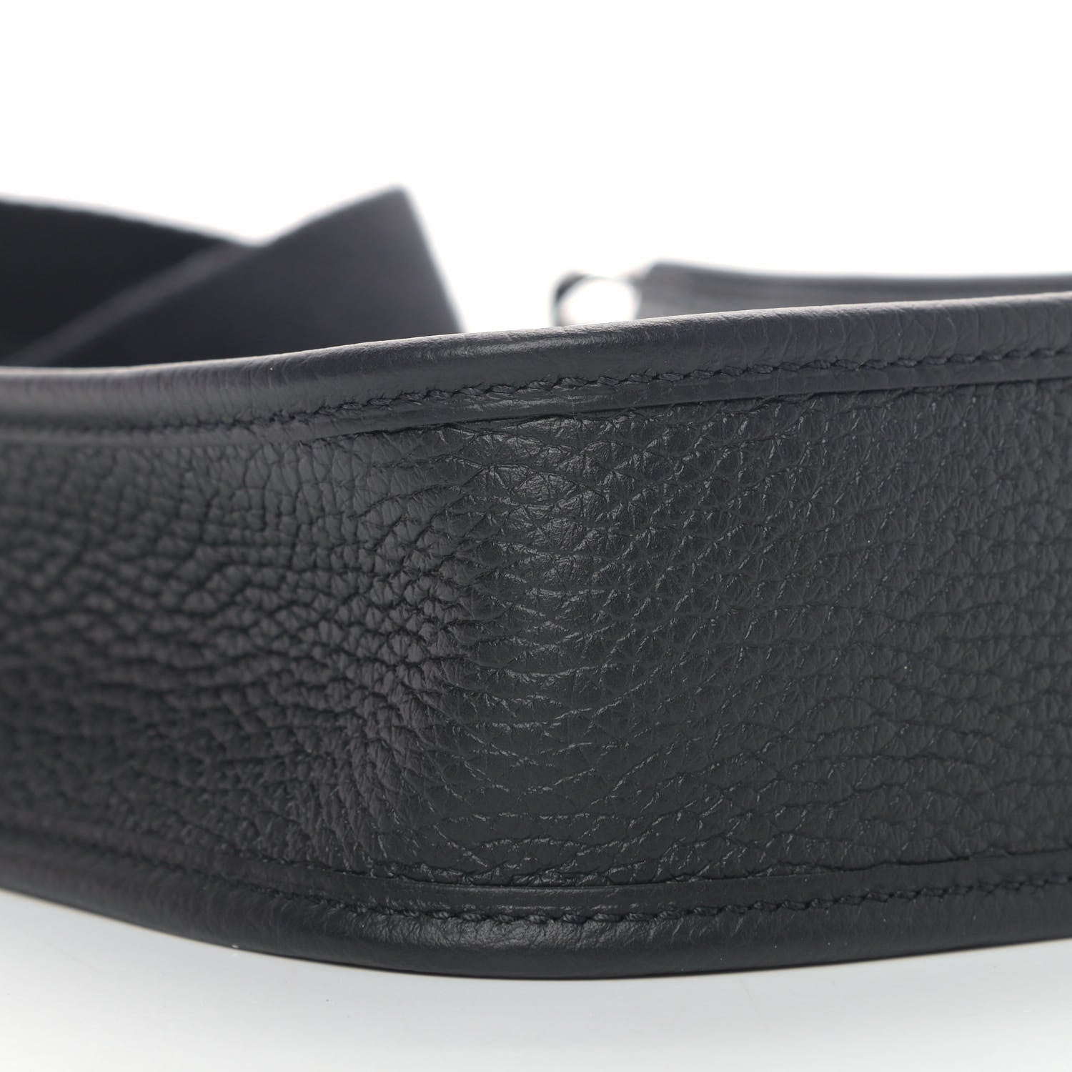 Hermes Taurillon Clemence Evelyne TPM Black 7 of 8