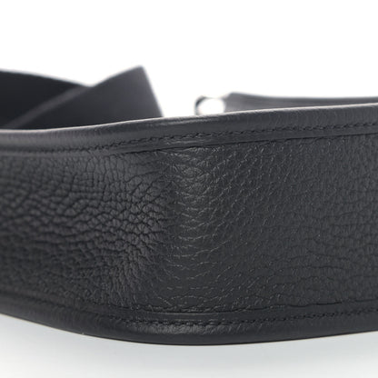 Hermes Taurillon Clemence Evelyne TPM Black 7 of 8