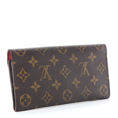 Louis Vuitton Monogram Josephine Wallet Red 4 of 9