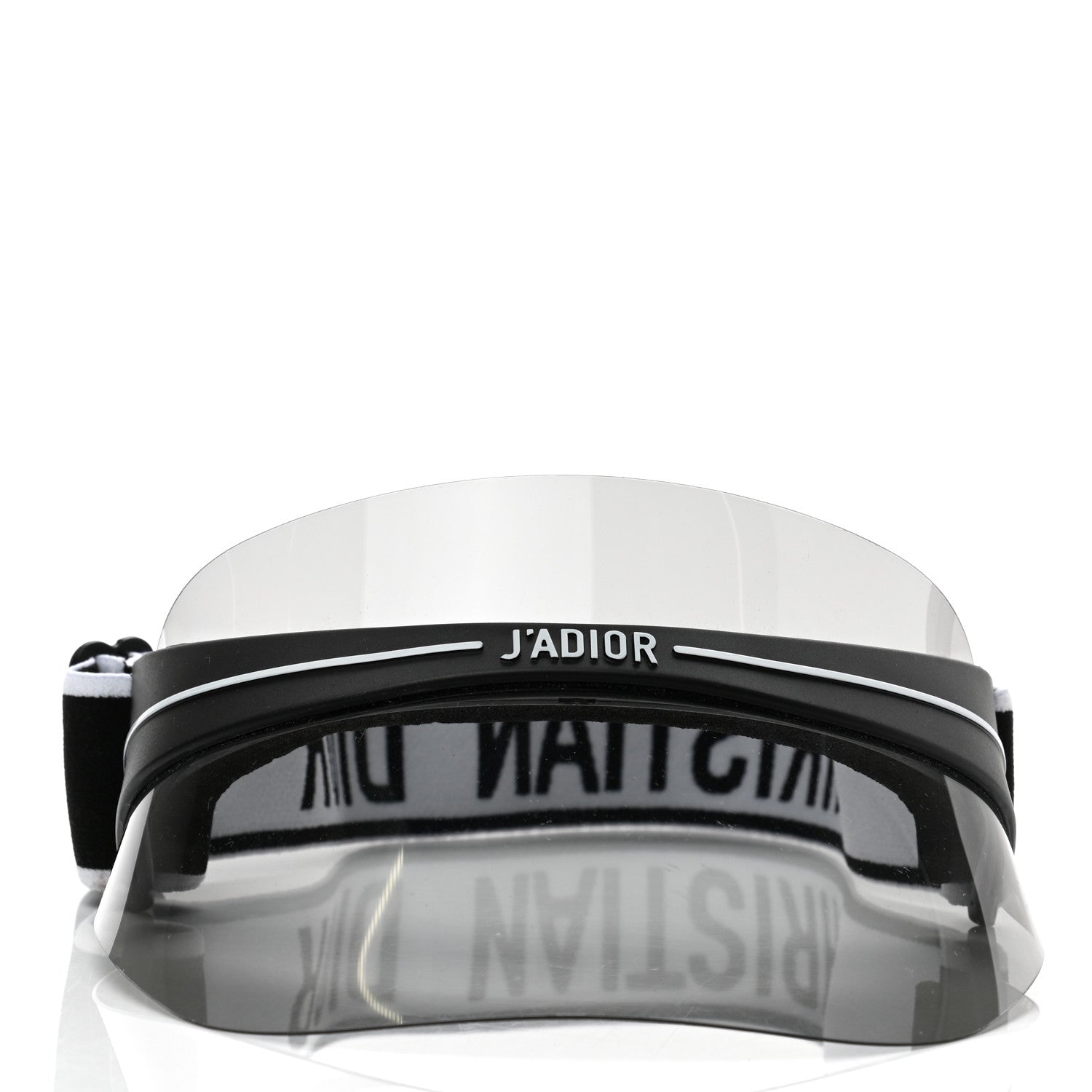 Christian Dior Mirrored DiorClub1 Sun Visor Black 3 of 8