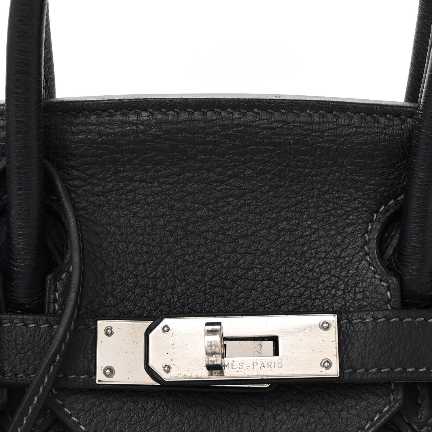 Hermes Clemence Birkin 30 Bleu Indigo 8 of 18