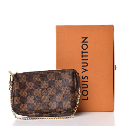 Louis Vuitton Damier Ebene Mini Pochette Accessories 8 of 8