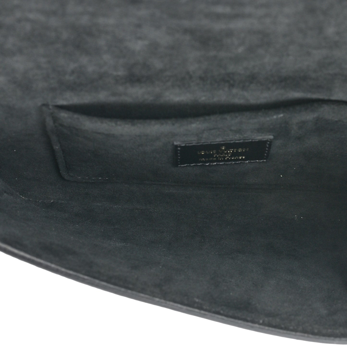 Monogram Padlock On Strap Black