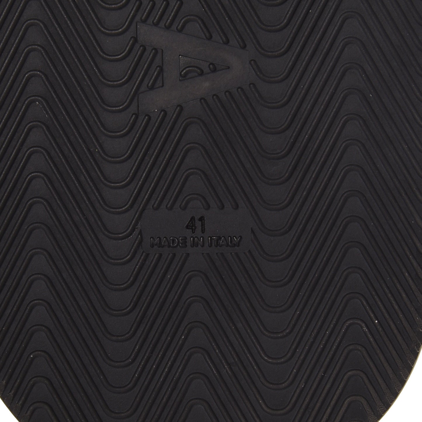 Nappa Logo Pool Slide Sandals 41 Black White