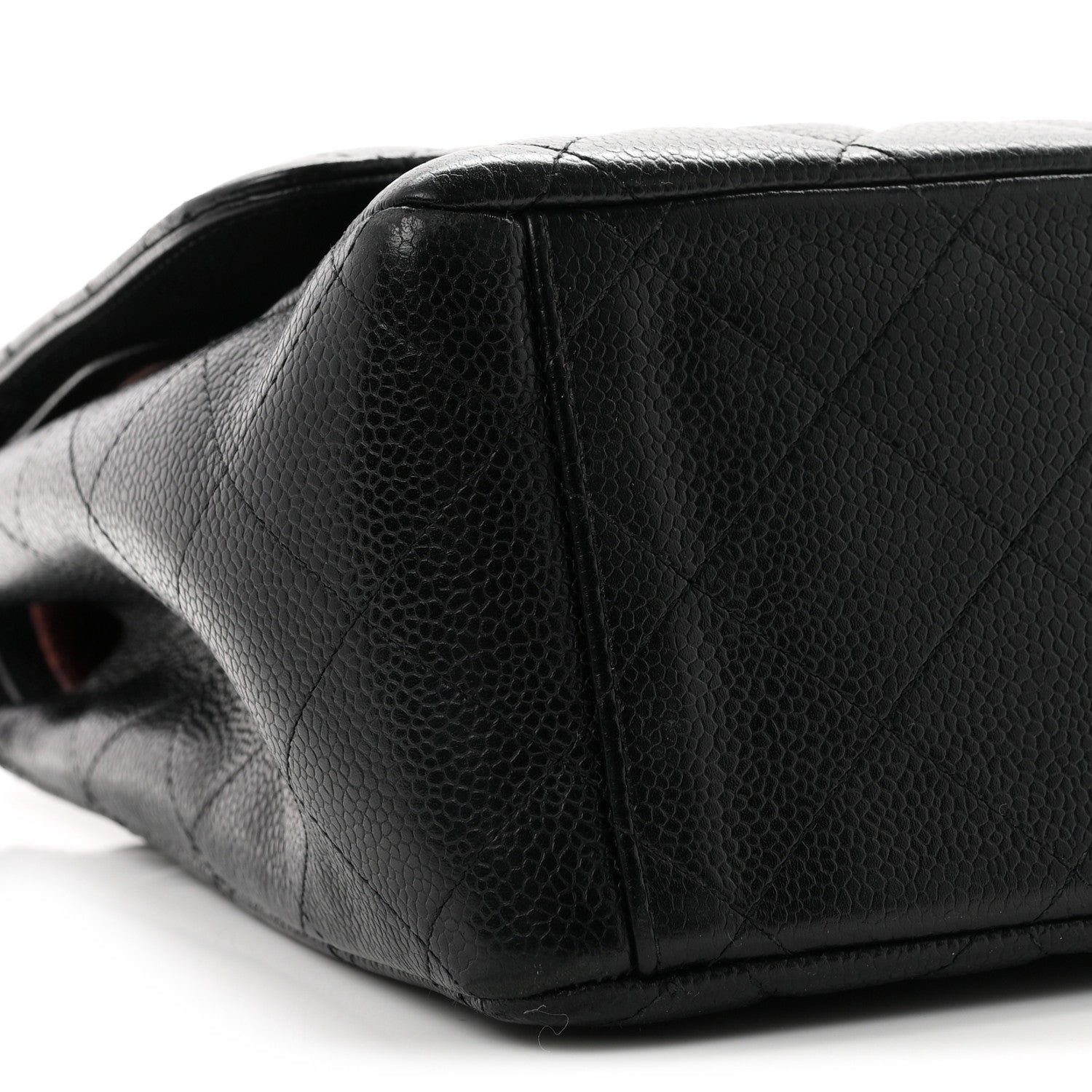 Chanel Caviar Quilted Maxi Double Flap Black 9 of 12