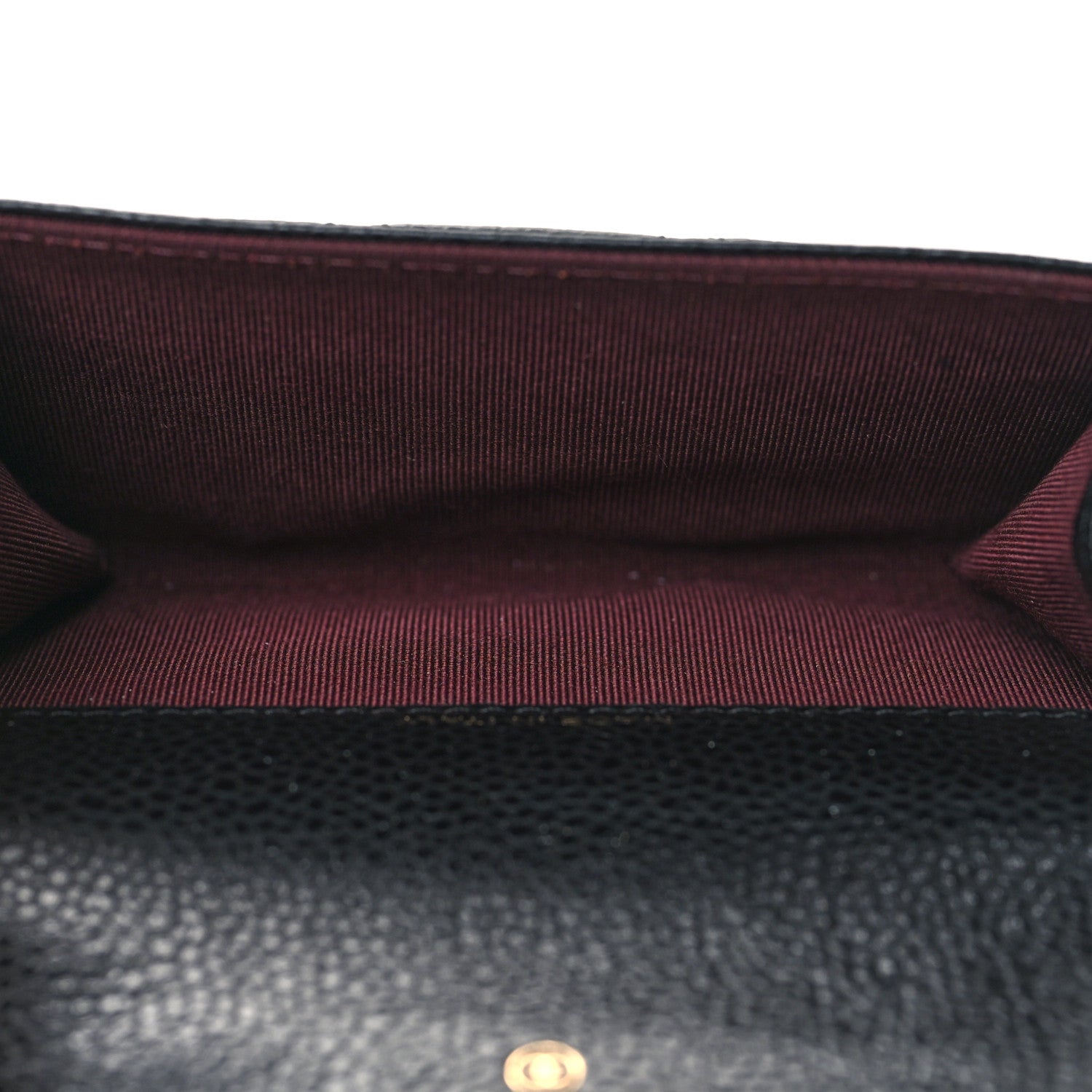 Chanel Caviar Quilted Flap Card Holder Black 5 of 9