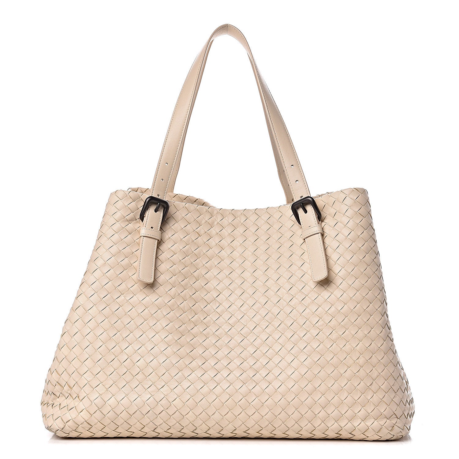 Bottega Veneta Nappa Intrecciato Large Cesta Tote White 1 of 10