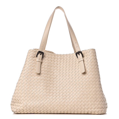 Bottega Veneta Nappa Intrecciato Large Cesta Tote White 1 of 10