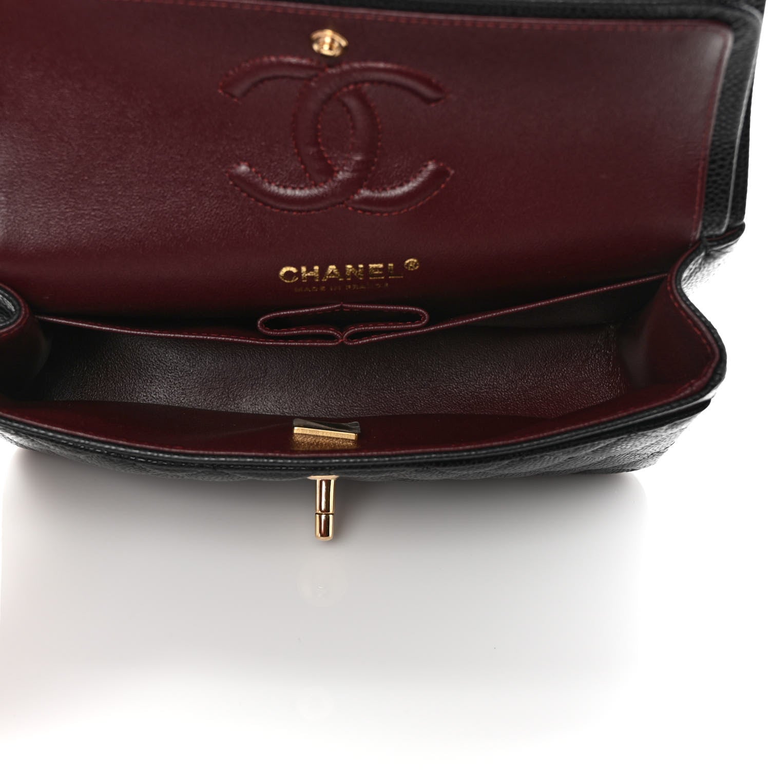 Chanel Caviar Quilted Small Double Flap Black 5 of 11