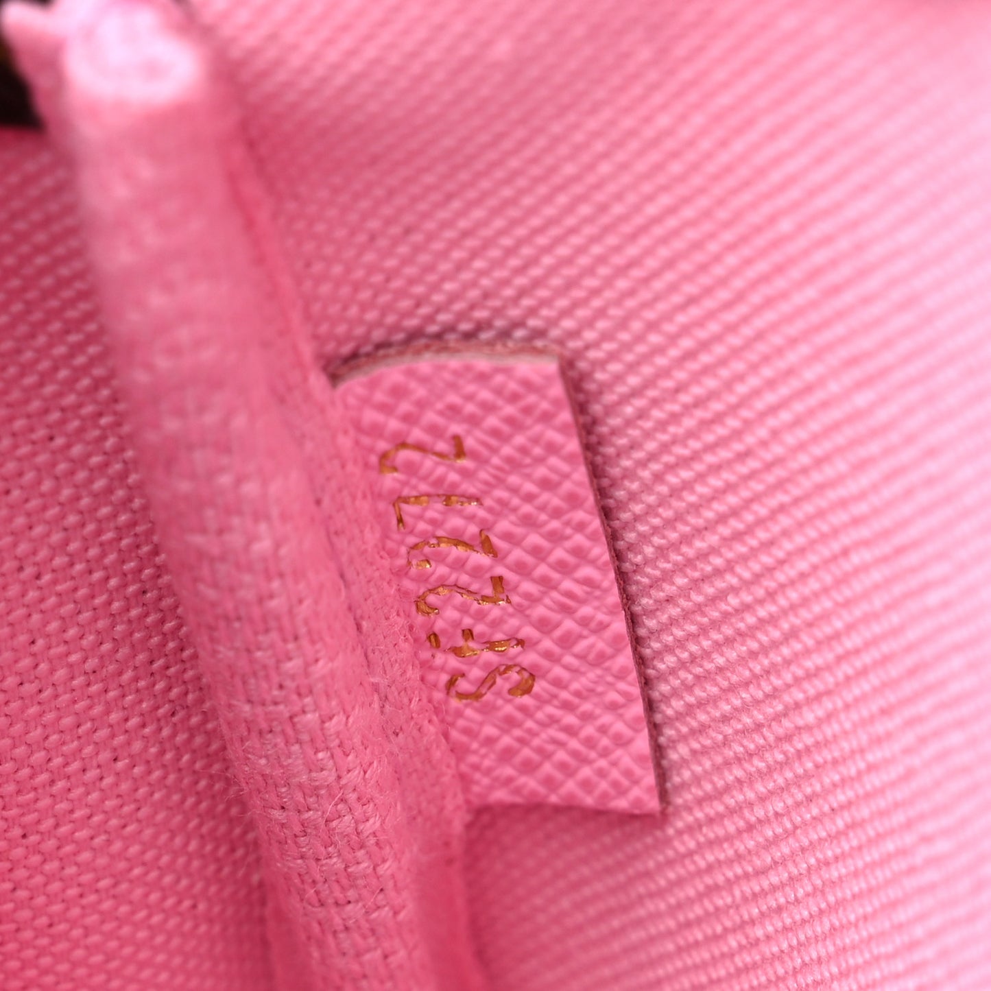 Monogram 2022 Christmas Animation Paris Mini Pochette Accessories Pink