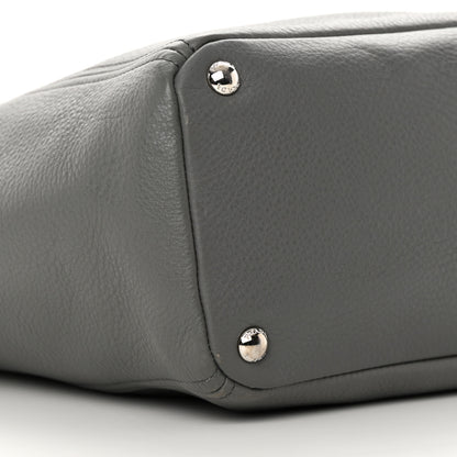 Prada Vitello Daino Side Pocket Tote Marmo 10 of 18