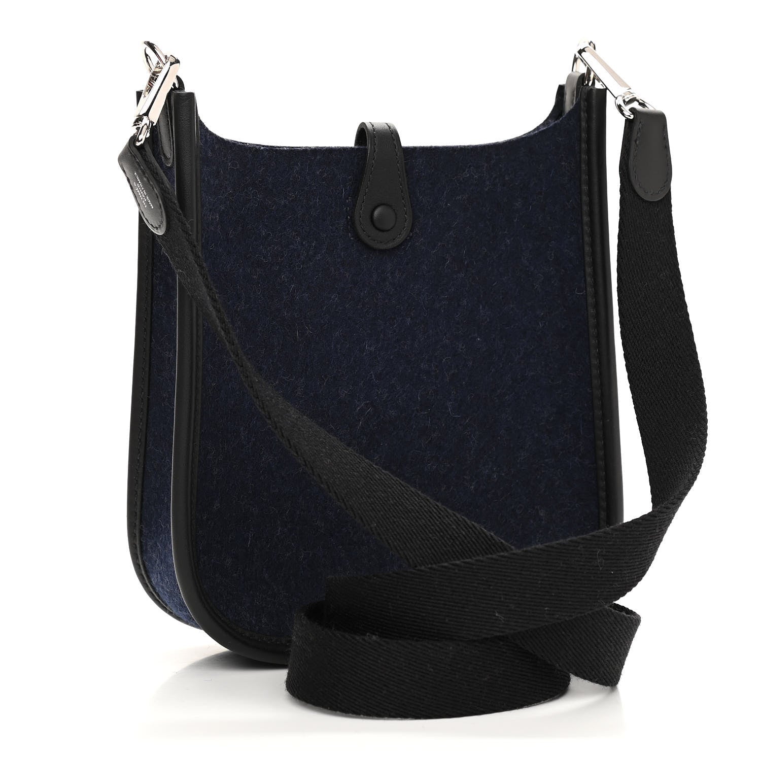 Hermes Feutre Swift Evelyne TPM Bleu Nuit Black 3 of 11