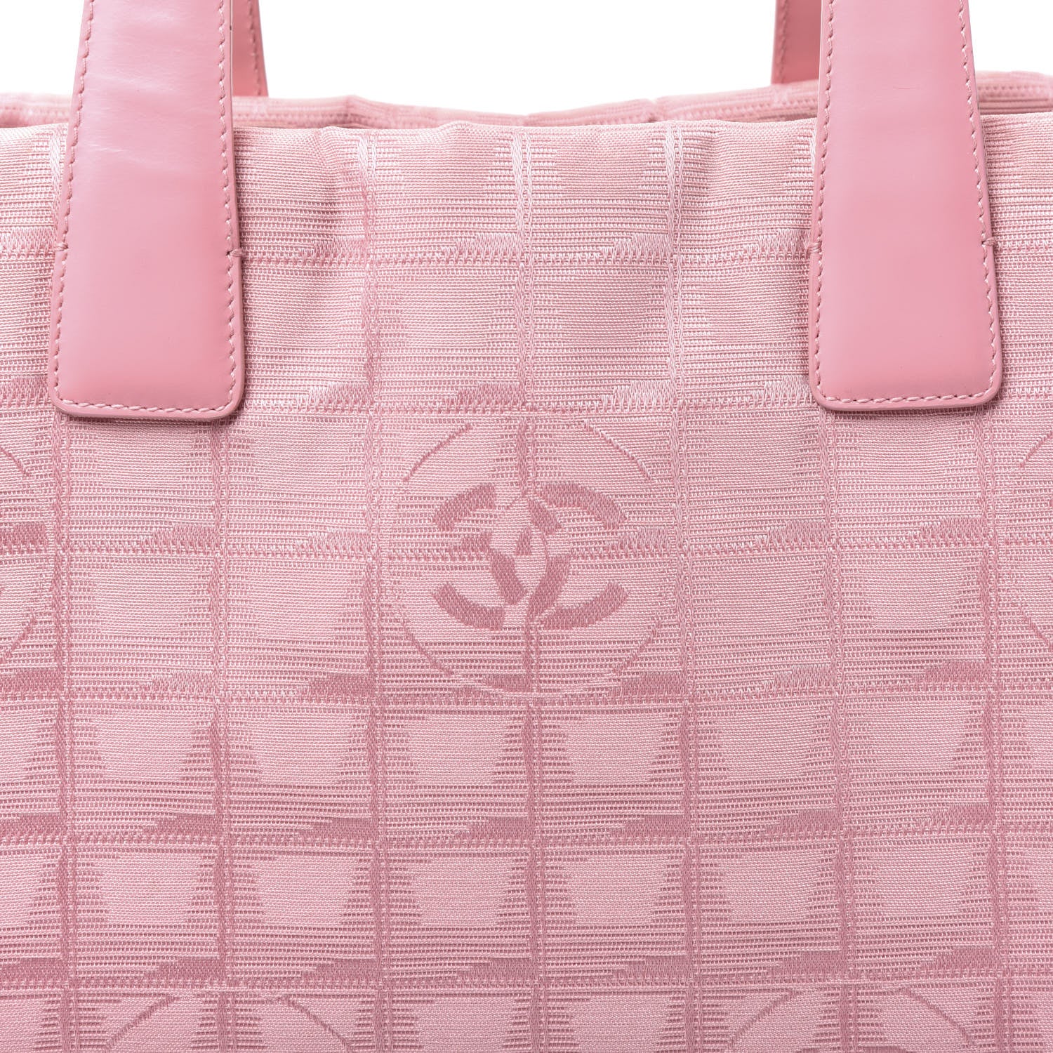 Chanel Nylon Medium Travel Tote Pink 11 of 12