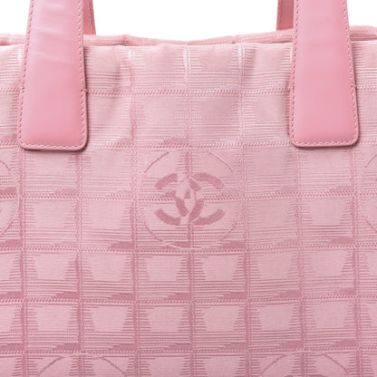 Chanel Nylon Medium Travel Tote Pink 11 of 12