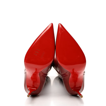 Christian Louboutin Nappa Armurabotta 100 Over The Knee Boots 39 Red 5 of 8