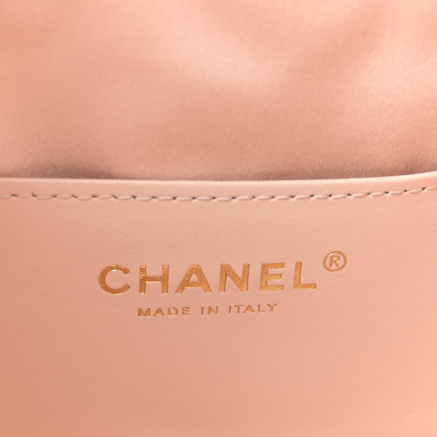Chanel Metallic Caviar Quilted Mini Chanel 25 Handbag Copper 6 of 10