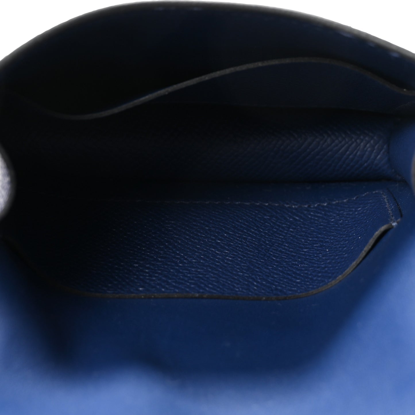 Epsom Constance Slim Wallet Bleu Saphir