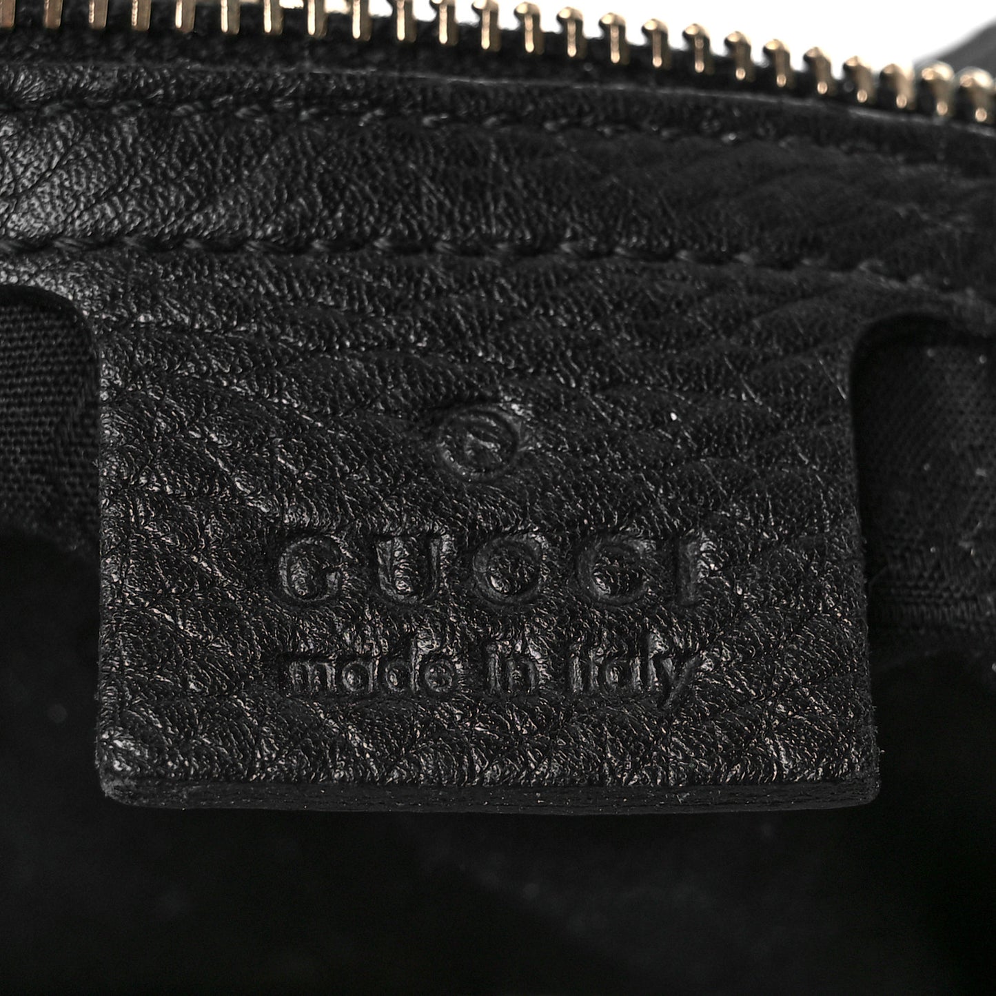 Calfskin Large Horsebit Web Hobo Black