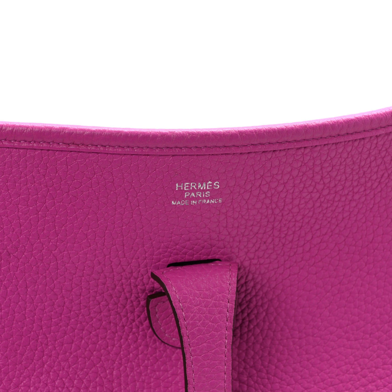 Hermes Taurillon Clemence Evelyne III PM Magnolia 6 of 15