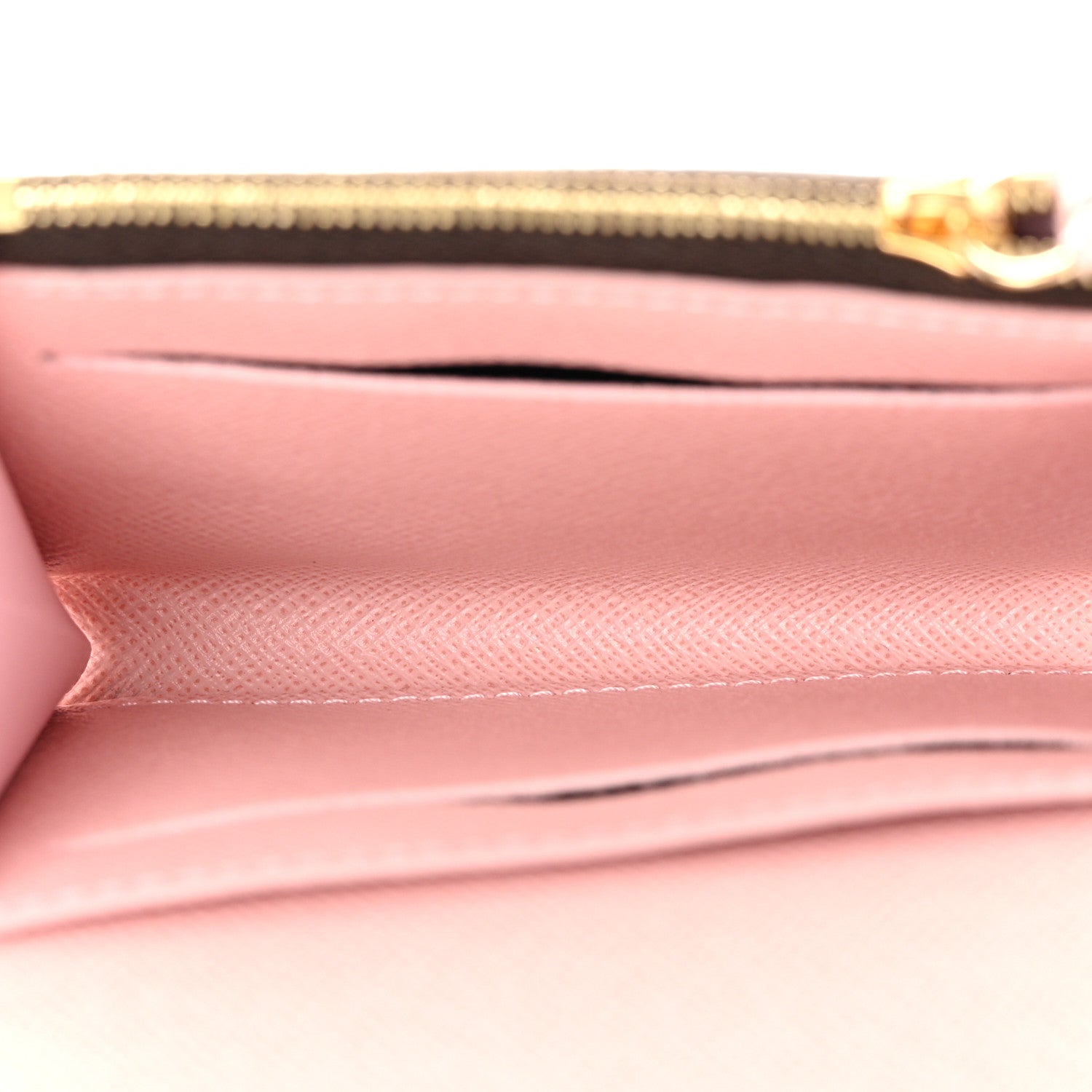 Louis Vuitton Damier Ebene Rosalie Coin Purse Rose Ballerine 5 of 8