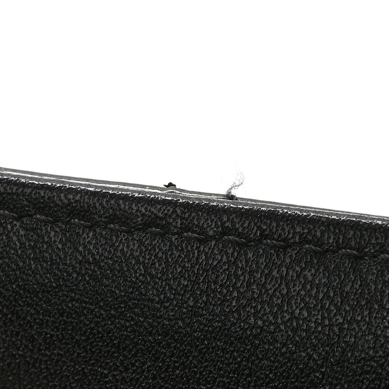 Chanel Striated Patent Quilted Card Holder Black 9 of 11