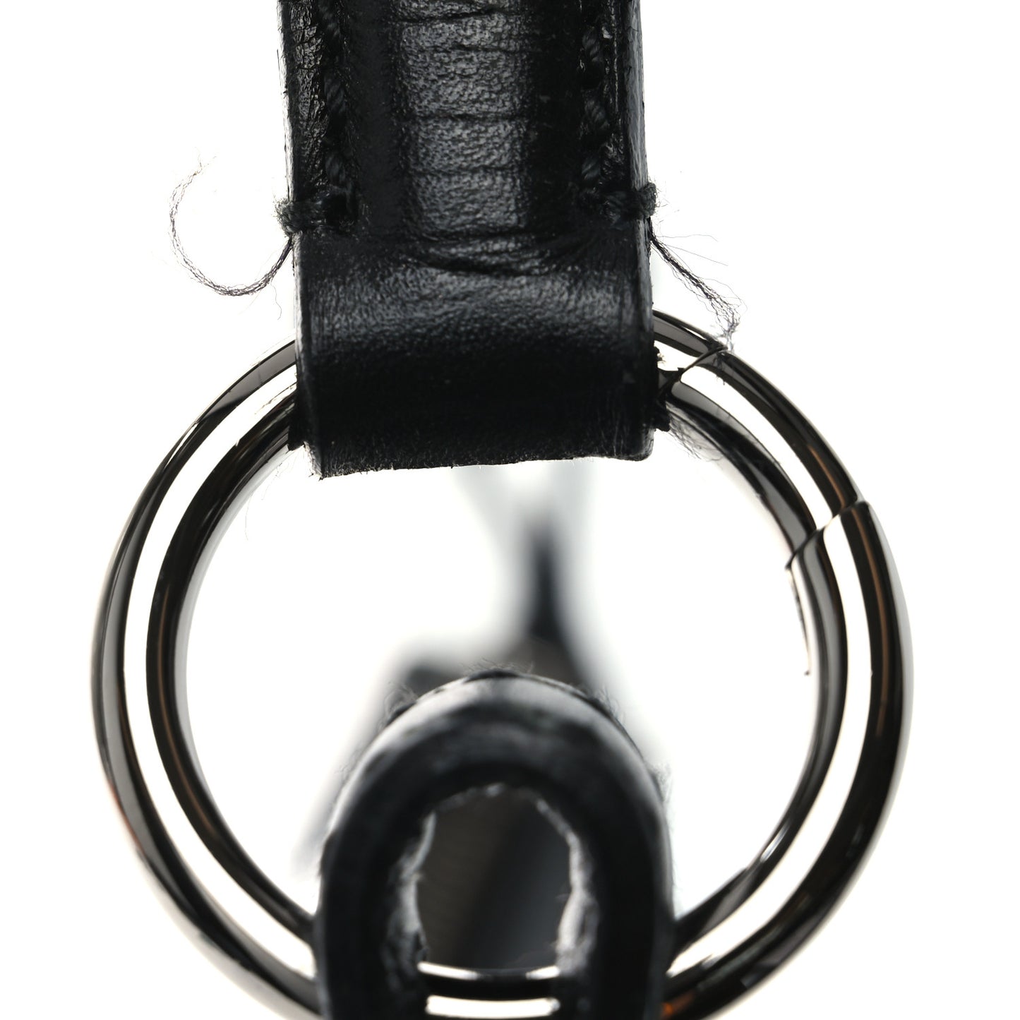 Monogram Horsebit Hobo Black