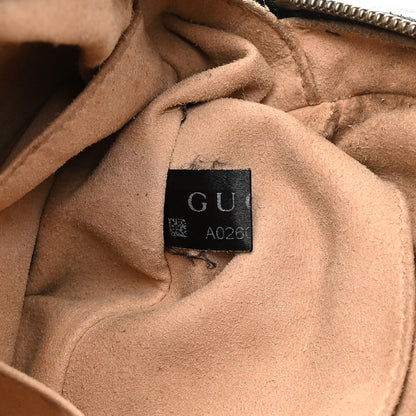 Gucci Calfskin Matelasse GG Marmont Belt Bag 75 30 Black 13 of 17