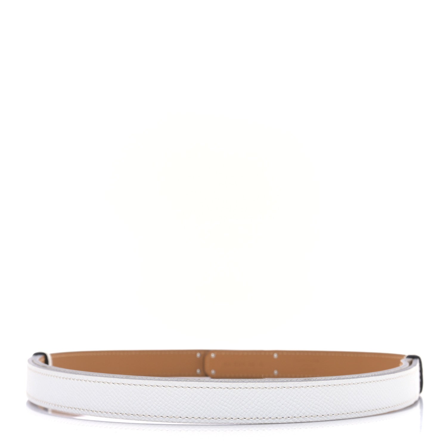 Hermes Epsom Kelly Belt White 2 of 3
