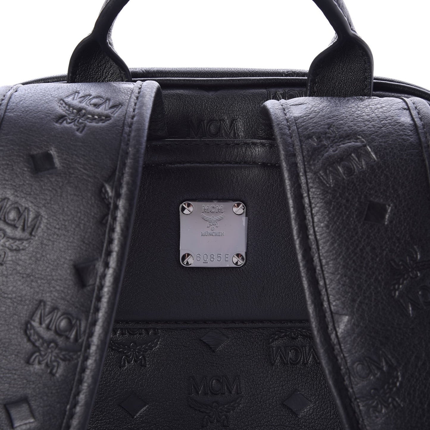 Calfskin Ottomar Monogram Duke Backpack Black