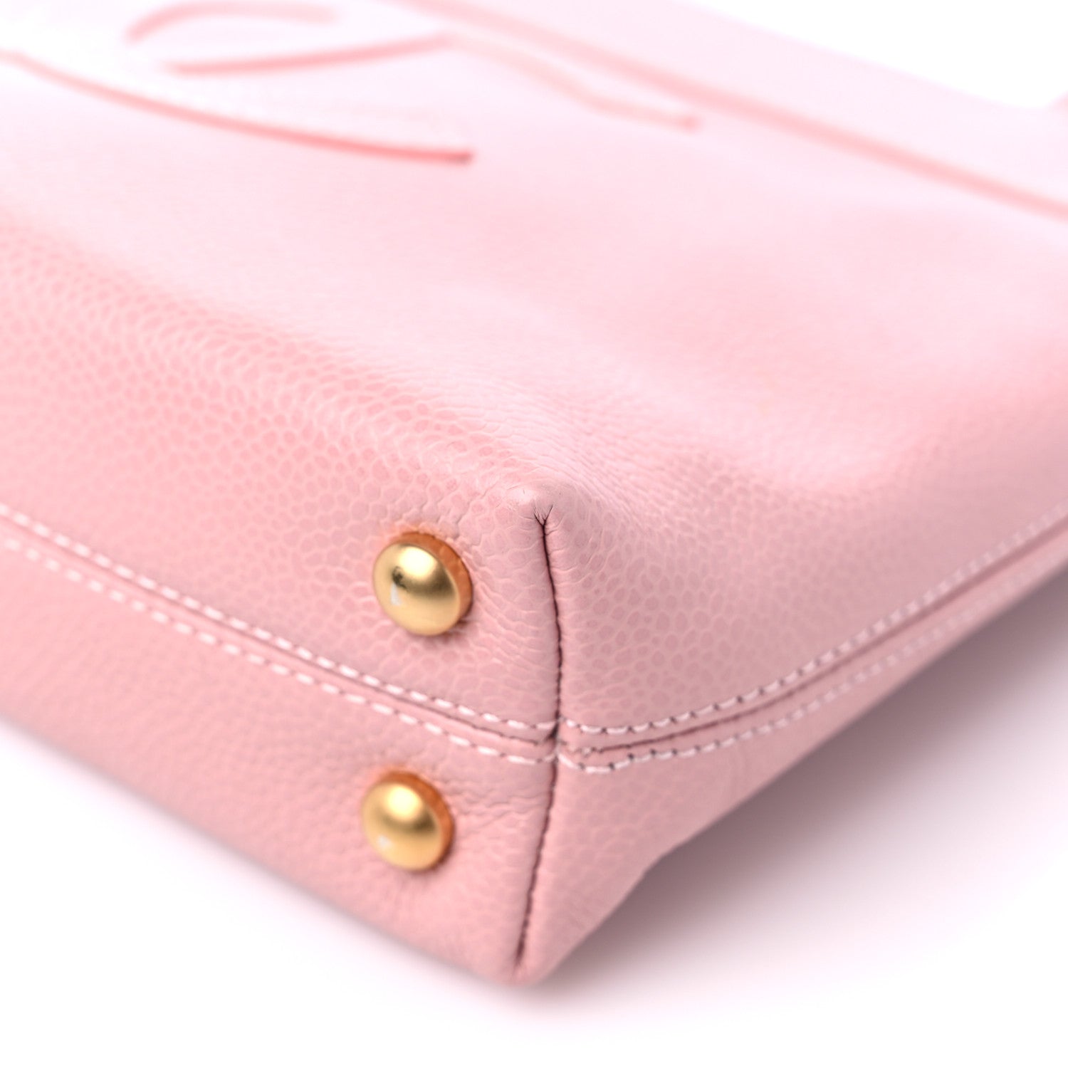 Chanel Caviar CC Tote Pink 9 of 14