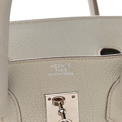 Hermes Togo Birkin 35 Gris Perle 6 of 15